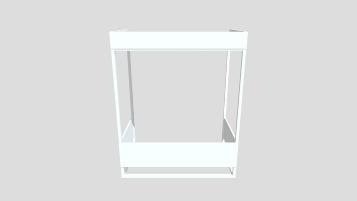 Desk 3D Model