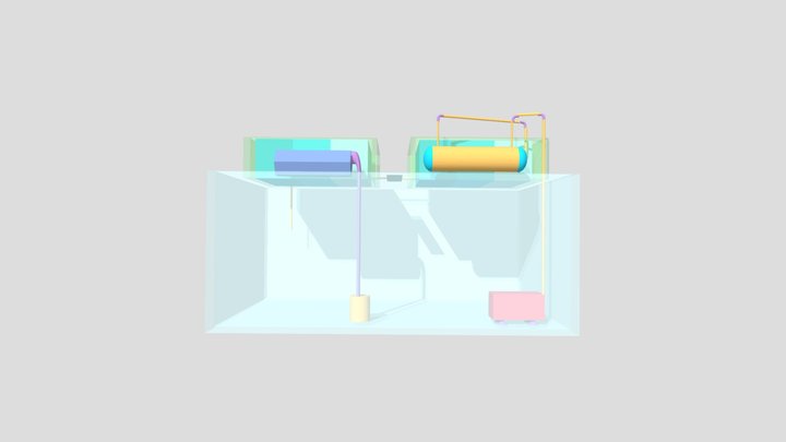 Aquaculture Box (2) 3D Model