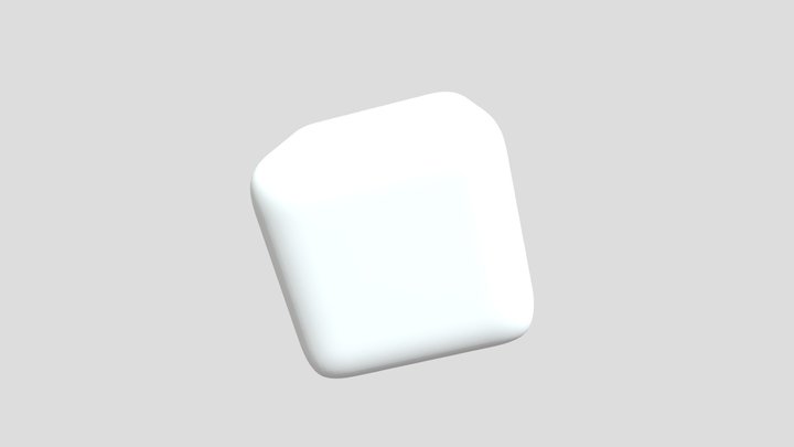 Simple Cube 3D Model