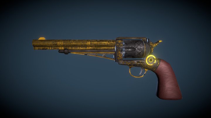 Revolver w40k inspired 3D Model
