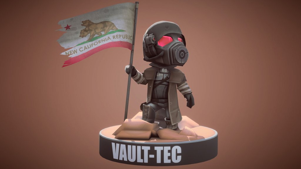 NCR veteran ranger bobblehead