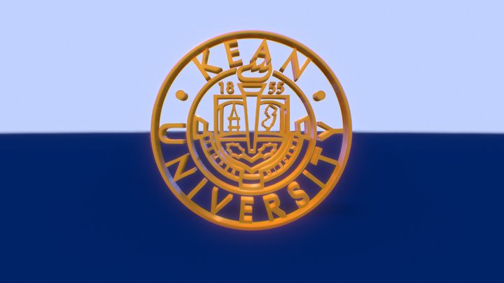 Kane University Logo 3D Model