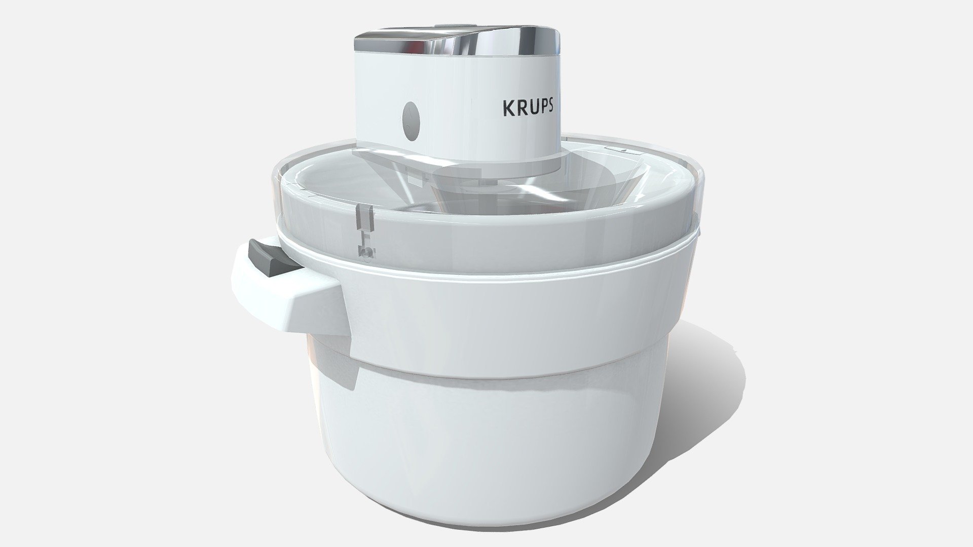 Krups Icecream maker Buy Royalty Free 3D model by Axeonalias