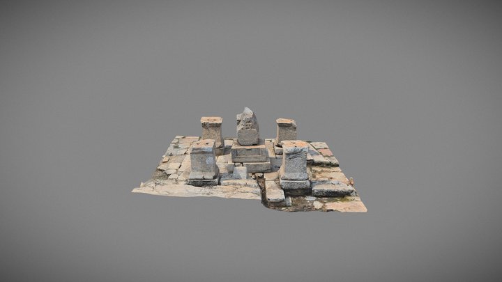 Tychaion Monument 3D Model