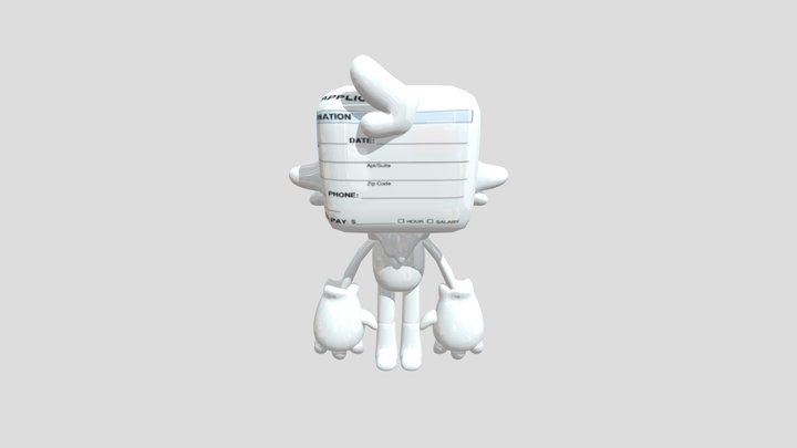 Job application goob 3D Model