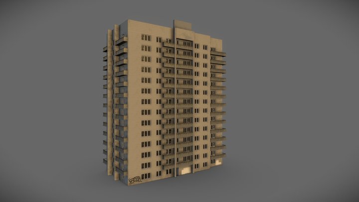 Soviet flats 3D Model