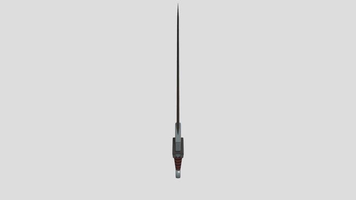 The Crimson Spade 3D Model