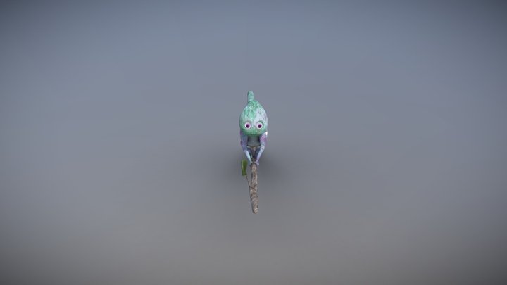 Chameleon 3D Model