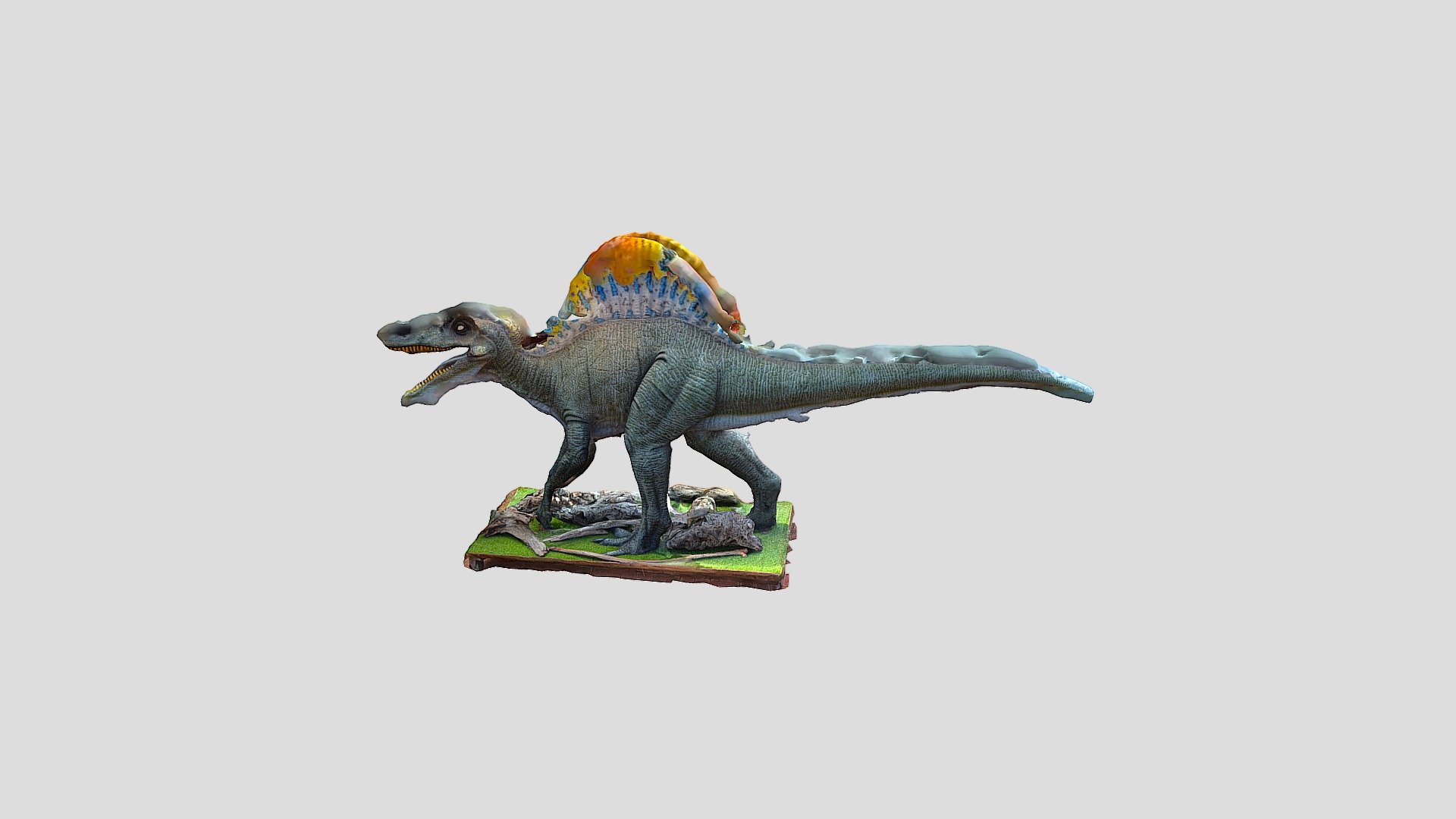 Spinosaurus - 3D Model By Droneify (@ethanbuzza) [1b4e731] - Sketchfab