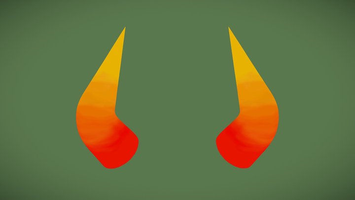 Homestuck Horns 3D Model
