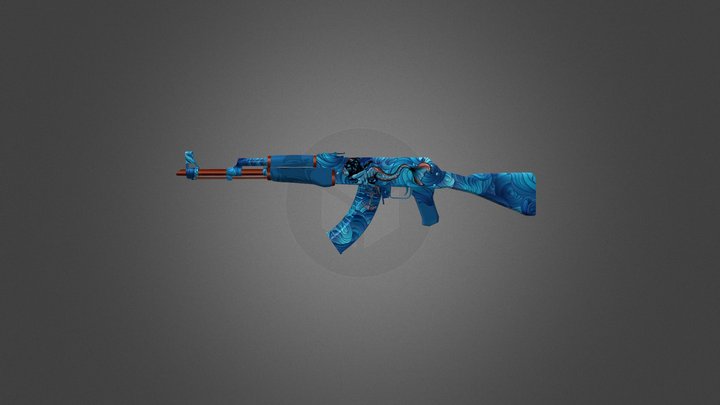 AK-47 | Siren 3D Model