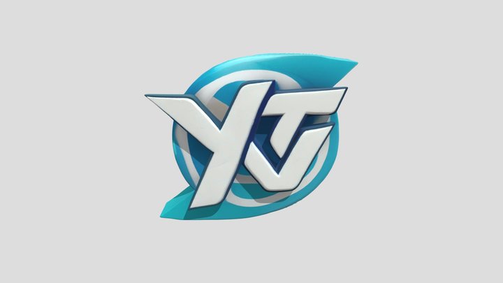 YTV Logo (2014) V2 3D Model