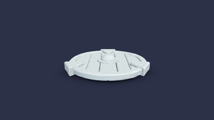 shield_decimated 3D Model