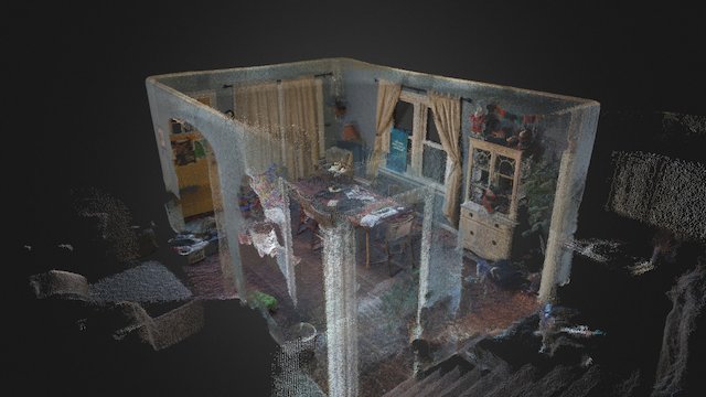 Dining Room - Google Tango Test 3D Model