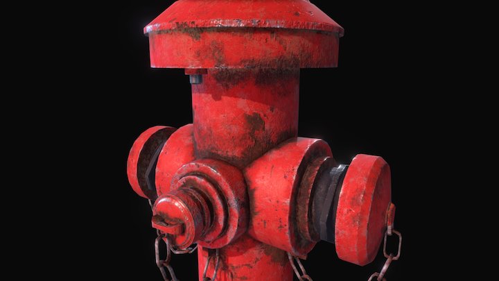 Old Hydrant 3D Model