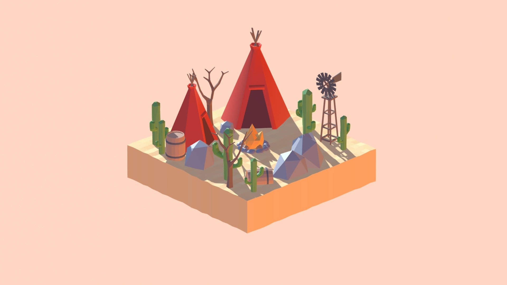 LowPoly Desert Pack