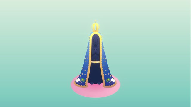 Nossa Senhora de Aparecida 3D Model
