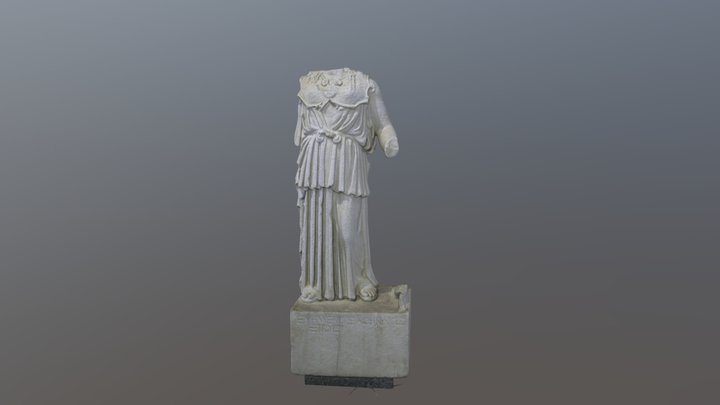 Statuje e Athinase (Muzeu Kombetar) 3D Model