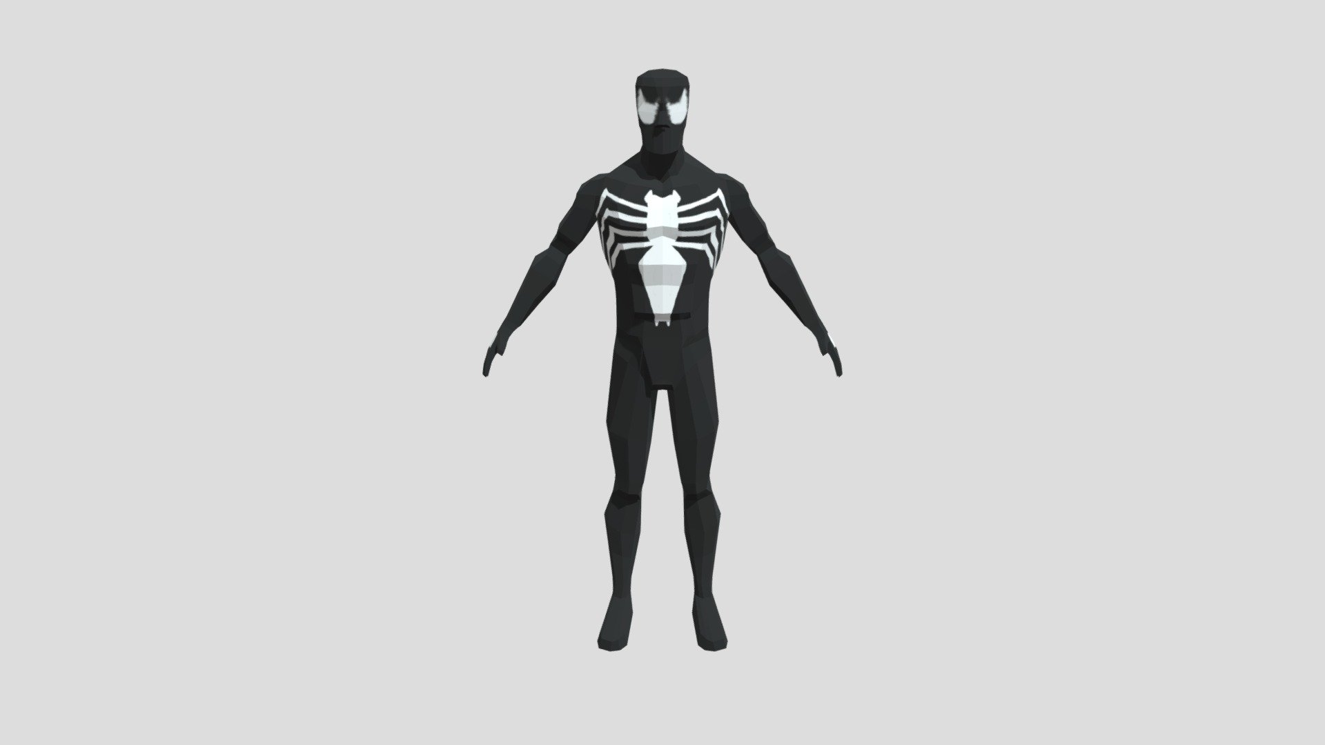Spiderman Black Suit Quase Pronto Blend (1) (1) - 3D model by ...