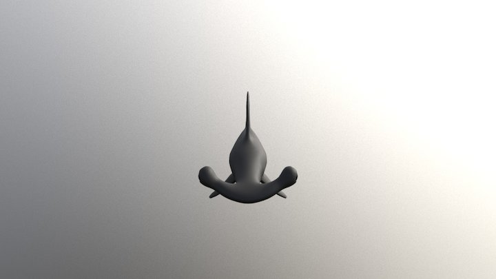 Hammerhead Shark V3 2 3D Model