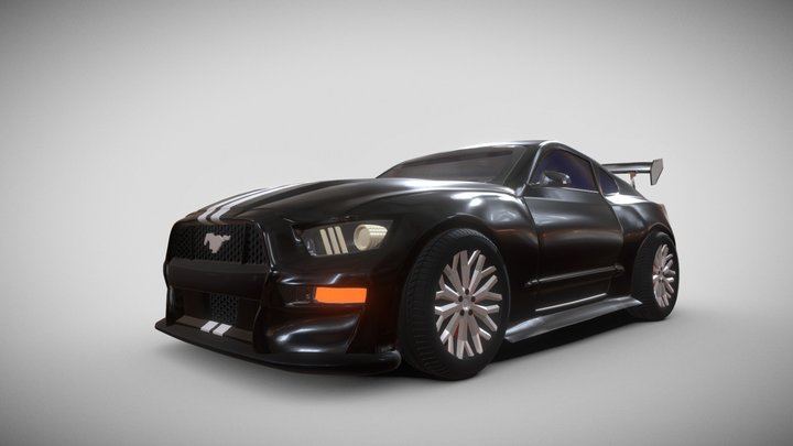 Ford Mustang Gt 2021 (Free!!) 3D Model