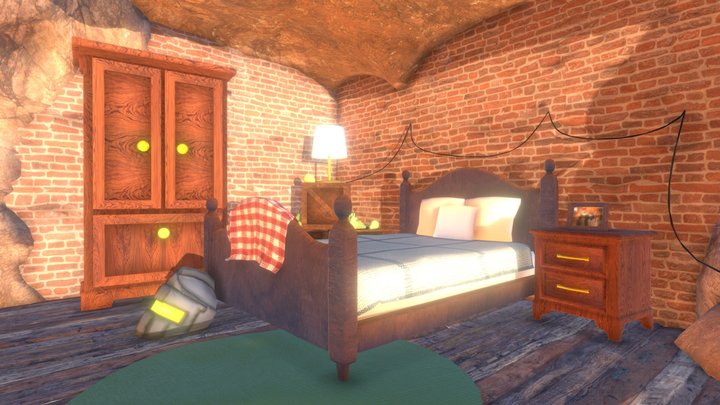 Dorc's Bedroom 3D Model