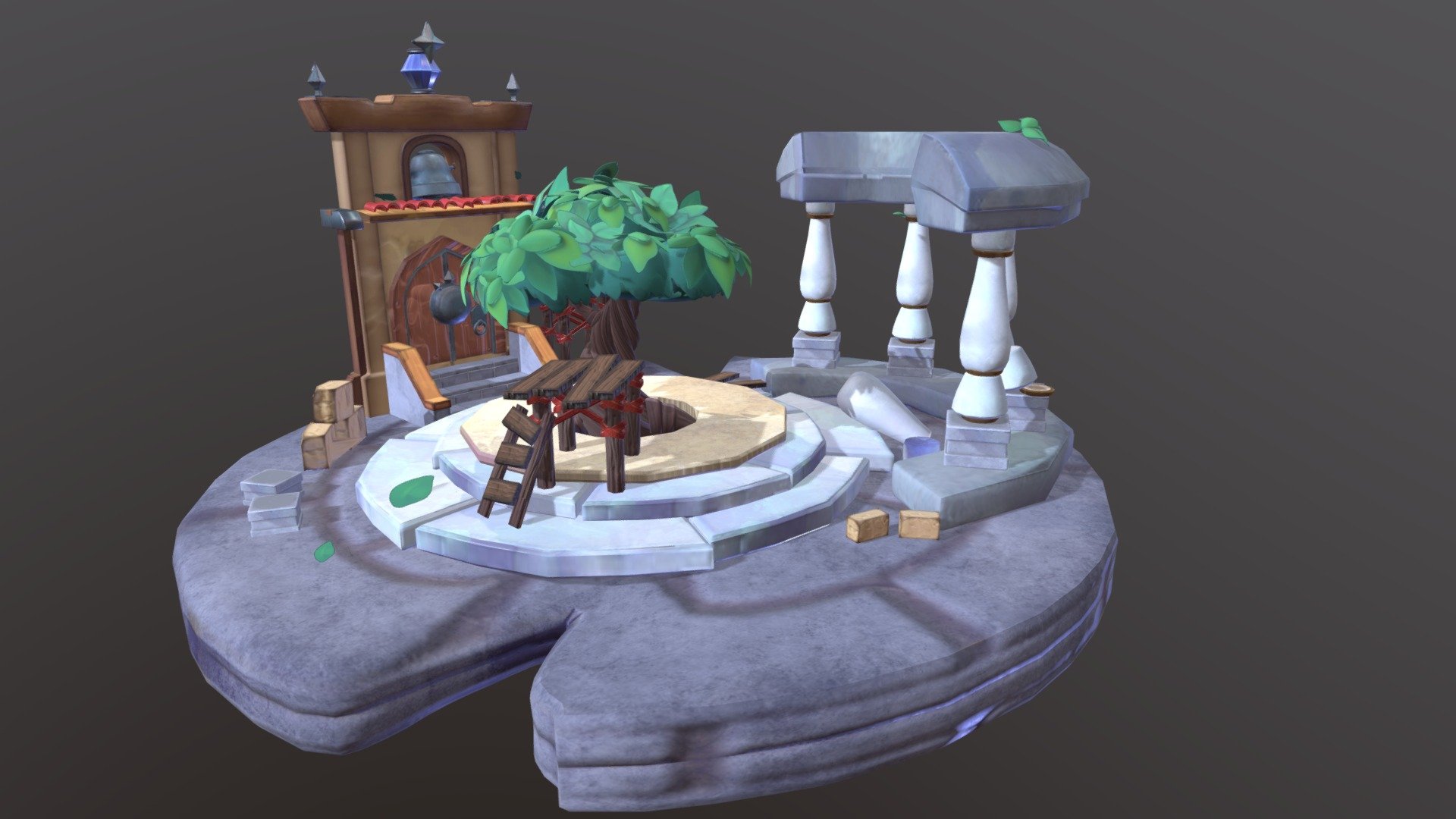 202313091_임지희_3dmax(2023) - 3D model by jeeheeishappy [1b563de] - Sketchfab