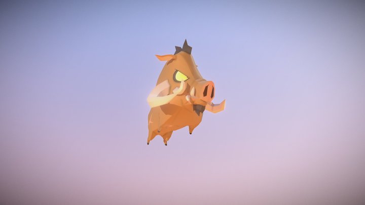Porco Run C4 3D Model