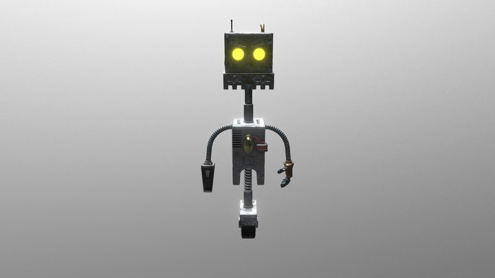 Robo Cleaner 3D Model