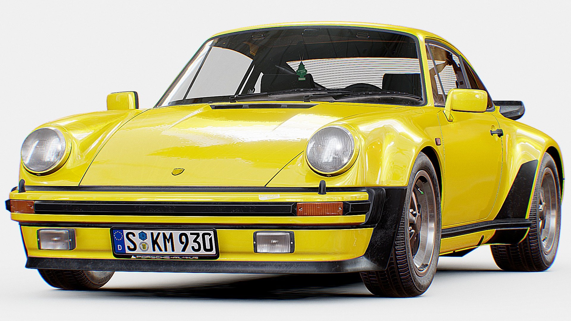 Porsche 911(930) Turbo 1975 | www.vecarz.com — Sketchfab embed 3D viewer