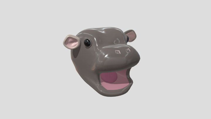 Moo Deng 3D Model