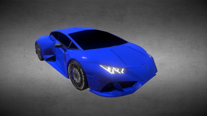 Lamborghini Hurican EVO 3D Model
