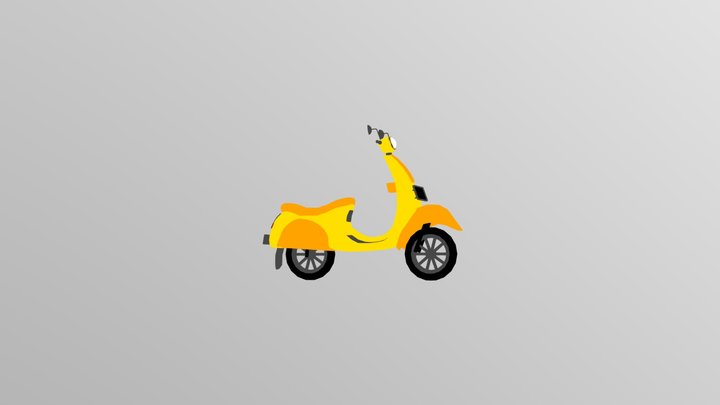 Vespa 3D Model