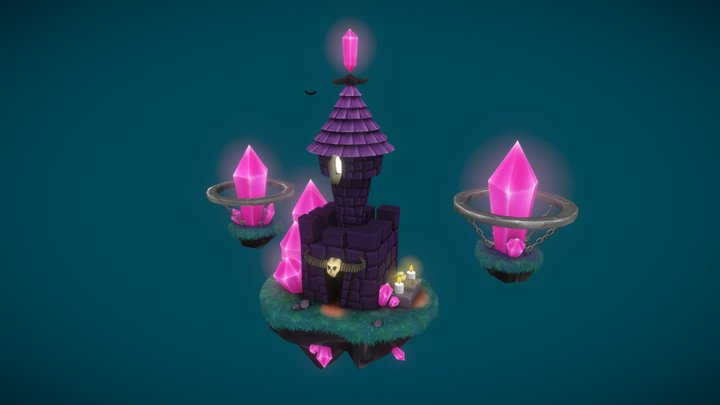Demonologist's castle 3D Model