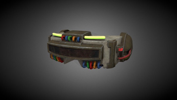 VR Goggles 3D Model