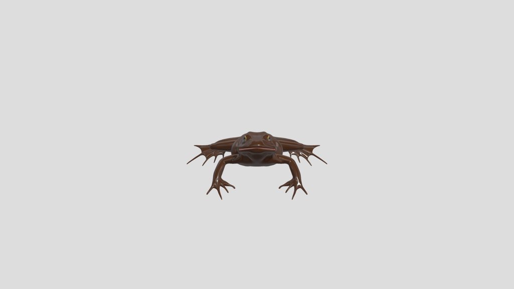 Brown Fantasy Frog