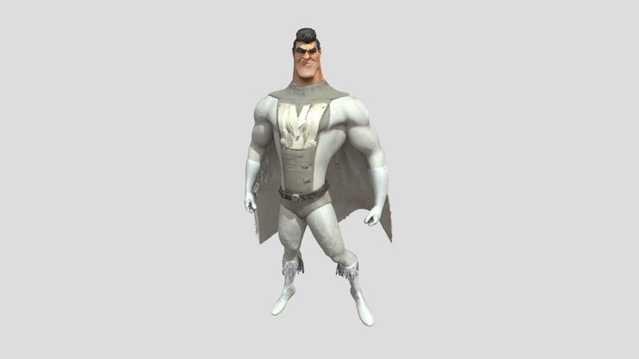 Metro man 3D Model
