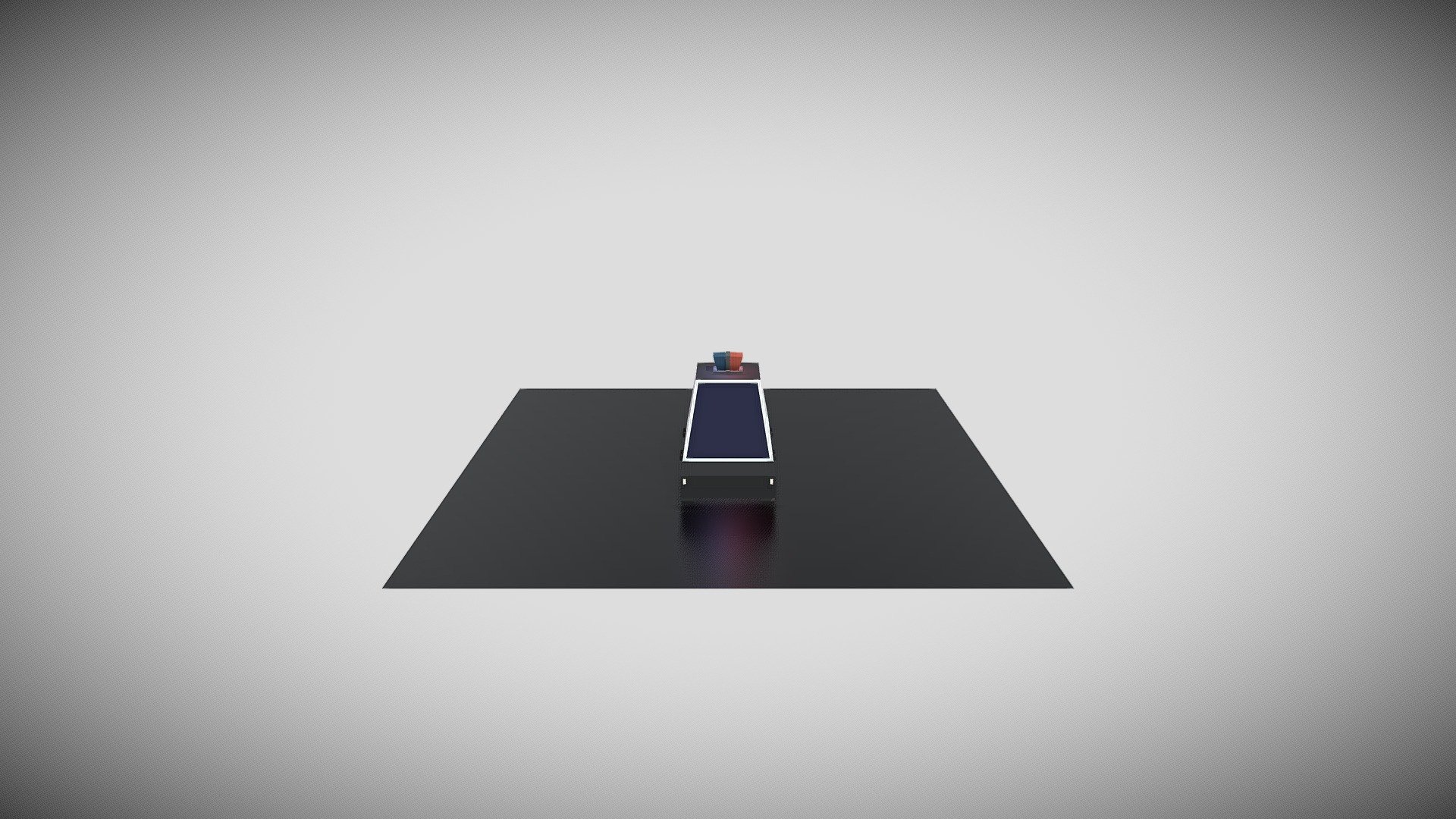 Low poly police car