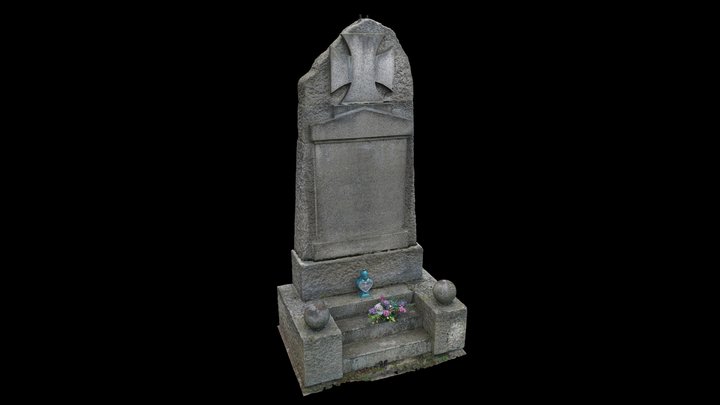 Great War memorial, Żarowo 3D Model
