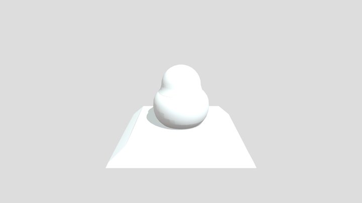 Yu-Gi-Oh Marshmallon thing 3D Model