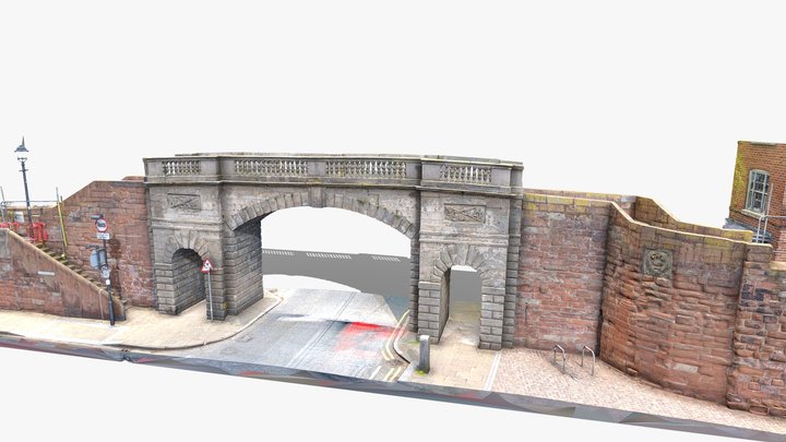Bridgegate Bridge 500k 3D Model