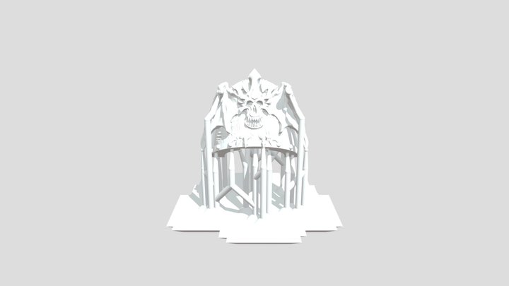 CW "Winged Demon" Shoulder Pads 3D Model