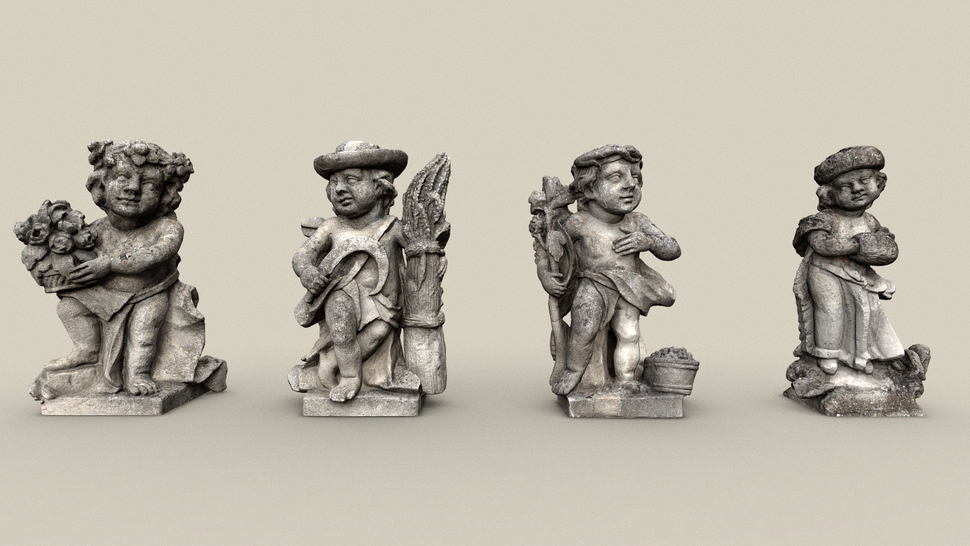 Vier Jahreszeiten — Sketchfab embed 3D viewer
