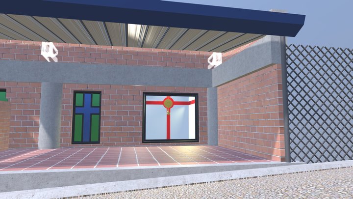 (Opción 2) Capilla El Espiritu Santo- Girardota 3D Model