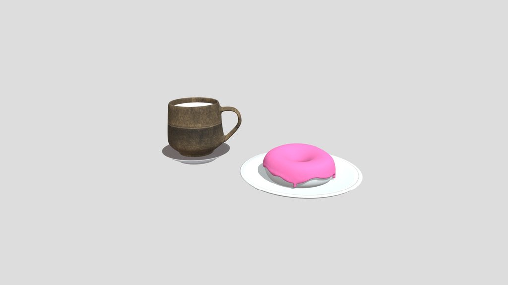 Donut with Mug