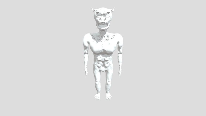 Demon Sculpt 3D Model