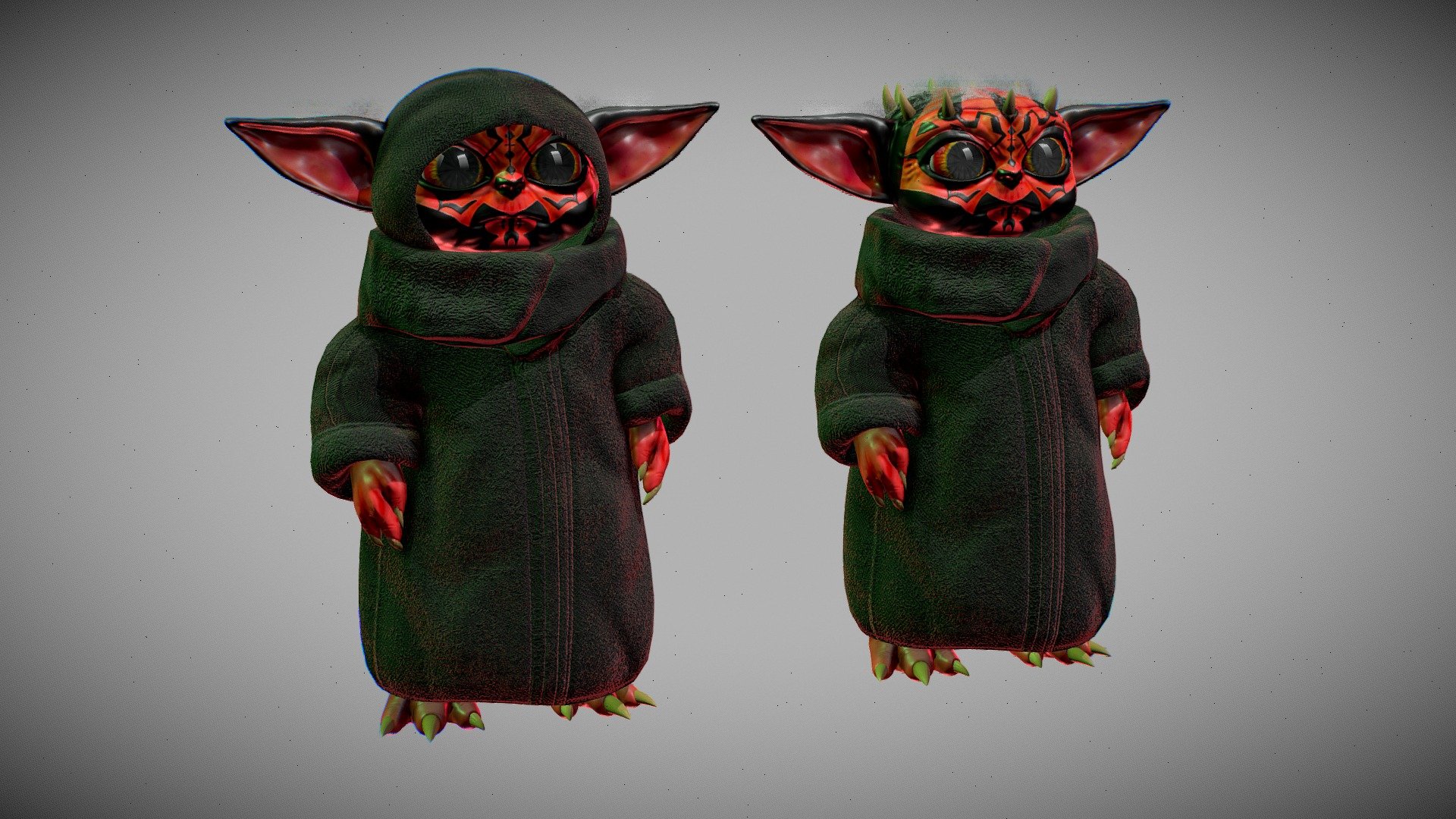 ArtStation - Baby Yoda (Grogu)