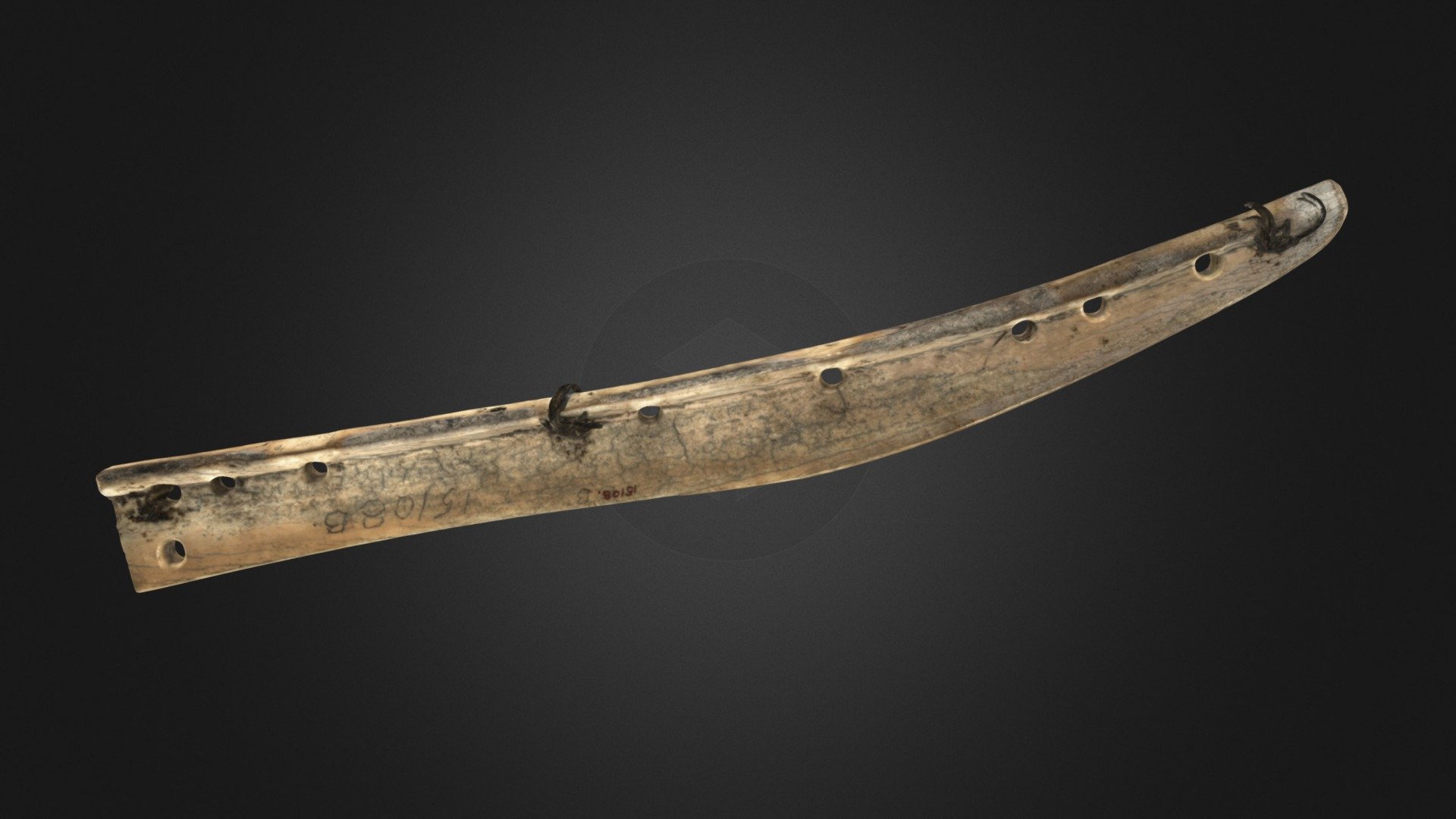 Sledge runner (15108B) - Download Free 3D model by Stanford University ...