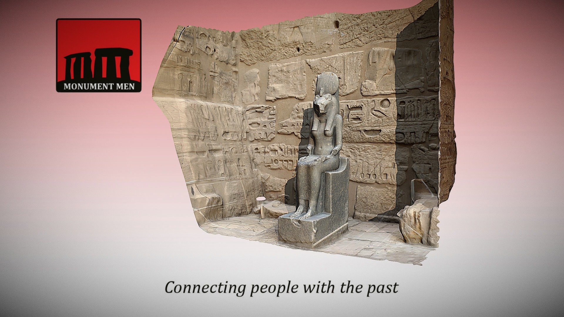Statue of Sekhmet (Medinet Habu Temple, Luxor) - 3D model by Monument ...