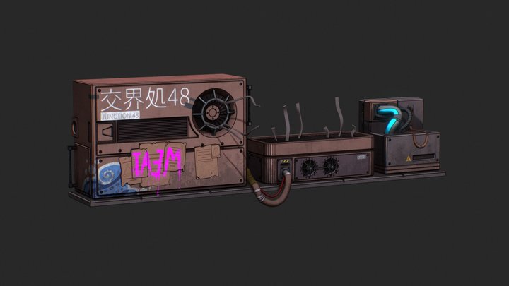 Industrial Prop 3D Model